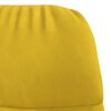vidaXL Cadeira de baloi&ccedil;o veludo amarelo