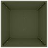 vidaXL Vaso de Jardim 5 pcs Verde Oliva 50 x 50 x 15 cm