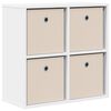 vidaXL Buffet com gaveta Branco 59,5 x 27 x 57 cm