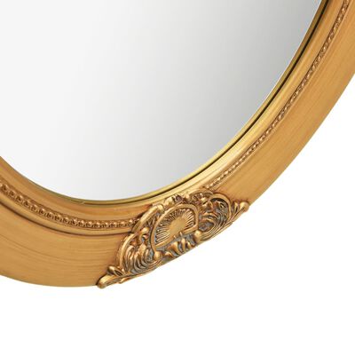 vidaXL Espelho de parede estilo barroco 50x60 cm dourado