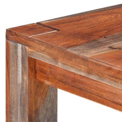 vidaXL Mesa de jantar 110x50x76 cm madeira de acácia maciça