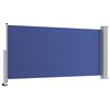 vidaXL Toldo lateral retr&aacute;til para p&aacute;tio 120x300 cm azul
