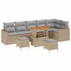 vidaXL Conjunto de Sof&aacute; de Jardim 11 unid. 7-N&uacute;mero de lugares