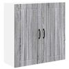 vidaXL Arm&aacute;rio de Parede LUCCA Sonoma Cinzento 80 x 31 x 80 cm