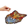 UNIDRAGON Puzzle de madeira 197 pcs Fiery Fox Medium 22x32 cm