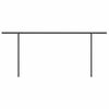 vidaXL Toldo retr&aacute;til manual com postes 6x3 m antracite