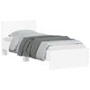 vidaXL Estrutura de Cama com Cabeceira Branco 80 x 200 cm