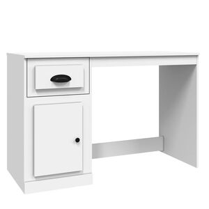 vidaXL Secret&aacute;ria c/ gaveta 115x50x75 cm derivados de madeira branco