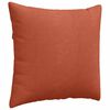 vidaXL Travesseiros de Sof&aacute; 2 pcs Laranja Vermelho 50 x 50 cm