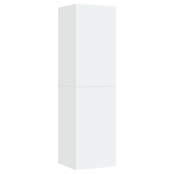 vidaXL M&oacute;veis de TV 2 pcs 30,5x30x110 cm derivados de madeira branco