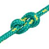 vidaXL Corda de barco 10 mm 100 m polipropileno verde