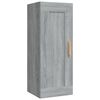 vidaXL Arm&aacute;rio de parede 35x34x90 cm derivados madeira cinzento sonoma