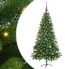 vidaXL &Aacute;rvore de Natal com 150 LEDs com suporte Verde 150 cm PE