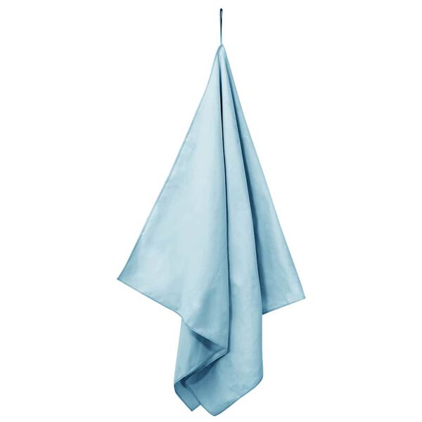 vidaXL Toalhas Esportivas 2 pcs Azul 140 x 70 cm Poli&eacute;ster e poliamida