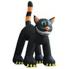 vidaXL Gato preto de Halloween insufl&aacute;vel com LED XXL 6 m