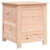 vidaXL Caixa para almofad&otilde;es de exterior 50x50x56 cm abeto maci&ccedil;o