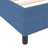 vidaXL Estrado de cama plataforma Azul 80 x 200 cm tecido