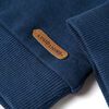 Sweatshirt para criança azul-índigo 104