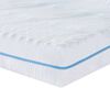 vidaXL Colch&atilde;o M&eacute;dio firme 100 x 200 cm Branco