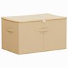 vidaXL Caixa de Armazenamento 6 pcs Creme 60 x 43 x 35 cm