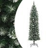 vidaXL &Aacute;rvore de Natal artificial fina com suporte PVC 180 cm