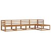 vidaXL Conjunto de Sof&aacute;s para Exterior 5 pcs Natural