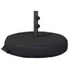 vidaXL Base de Guarda-sol de Patio 53 x 53 x 40 cm A&ccedil;o Preto