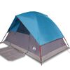 vidaXL Tenda de campismo c&uacute;pula para 4 pessoas imperme&aacute;vel azul