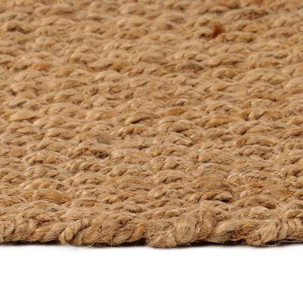 vidaXL Tapete retangular natural 160x230 cm juta