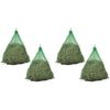 vidaXL Redes para feno arredondadas PP 4 pcs 0,75x0,5 m