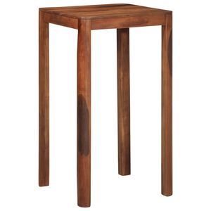 vidaXL Mesa Bar 60x60x107 cm Ac&aacute;cia de madeira maci&ccedil;a