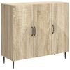 vidaXL Buffet Carvalho Sonoma 89 x 34,5 x 80 cm Derivados de Madeira