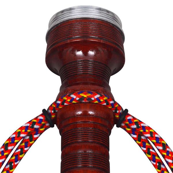 Gaita-de-foles escocesa padr&atilde;o xadrez vermelho royal