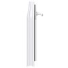 vidaXL Janela de porão RISOR 100x40 cm basculante 2 vidros branco