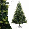 vidaXL &Aacute;rvore de Natal artificial articulada com suporte 210 cm