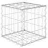 vidaXL Canteiro elevado/cubo gabi&atilde;o 30x30x30 cm fio de a&ccedil;o