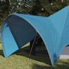 vidaXL Tenda Teepee com telhado Azul e Cinza 600 x 600 x 347 cm
