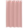 vidaXL Cortinas de voile com ilhós 2 pcs rosa 140x175 cm