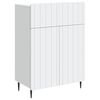 vidaXL Buffet Branco 66 x 34,5 x 92 cm Derivados de Madeira