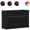 vidaXL Gabinete para TV 91 x 34 x 61 cm Carvalho Preto