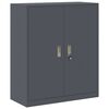 vidaXL Arm&aacute;rio de arruma&ccedil;&atilde;o Antracite 90 x 40 x 105 cm A&ccedil;o