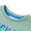Sweatshirt para crian&ccedil;a cor caqui-claro 116