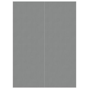 vidaXL Pano para ch&atilde;o de piscinas 300x220 cm poli&eacute;ster geot&ecirc;xtil cinza