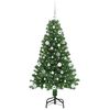 vidaXL &Aacute;rvore de Natal Artificial Verde 150 cm PVC, A&ccedil;o e Pl&aacute;stico