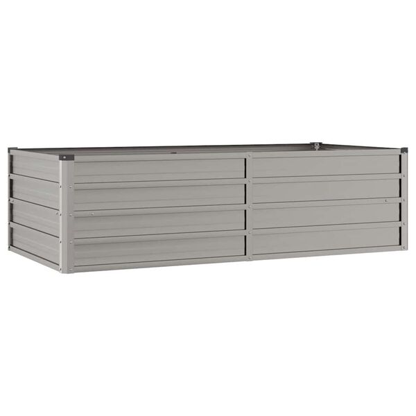 vidaXL Canteiro de jardim 160x80x45 cm aço corten cor enferrujado
