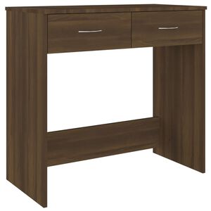 vidaXL Secret&aacute;ria 80x40x75 cm derivados de madeira carvalho castanho