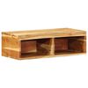 vidaXL Arm&aacute;rio de TV para parede 60x30x19 cm madeira ac&aacute;cia maci&ccedil;a
