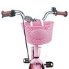 vidaXL Bicicleta Infantil 20 Polegadas para 6-11 Anos Rosa Claro