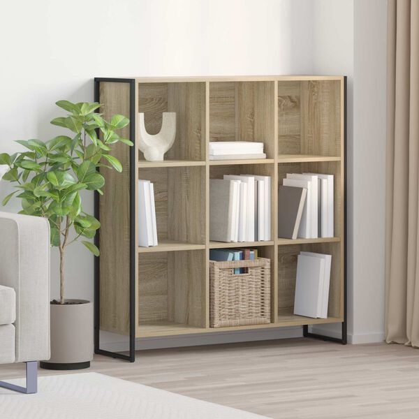 vidaXL Gabinete de Livros Sonoma 99,5 x 30 x 108,5 cm