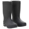 vidaXL Galochas tamanho 38 PVC preto